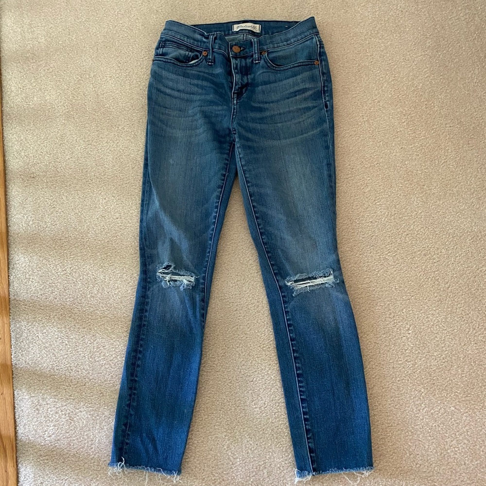 Madewell skinny jeans